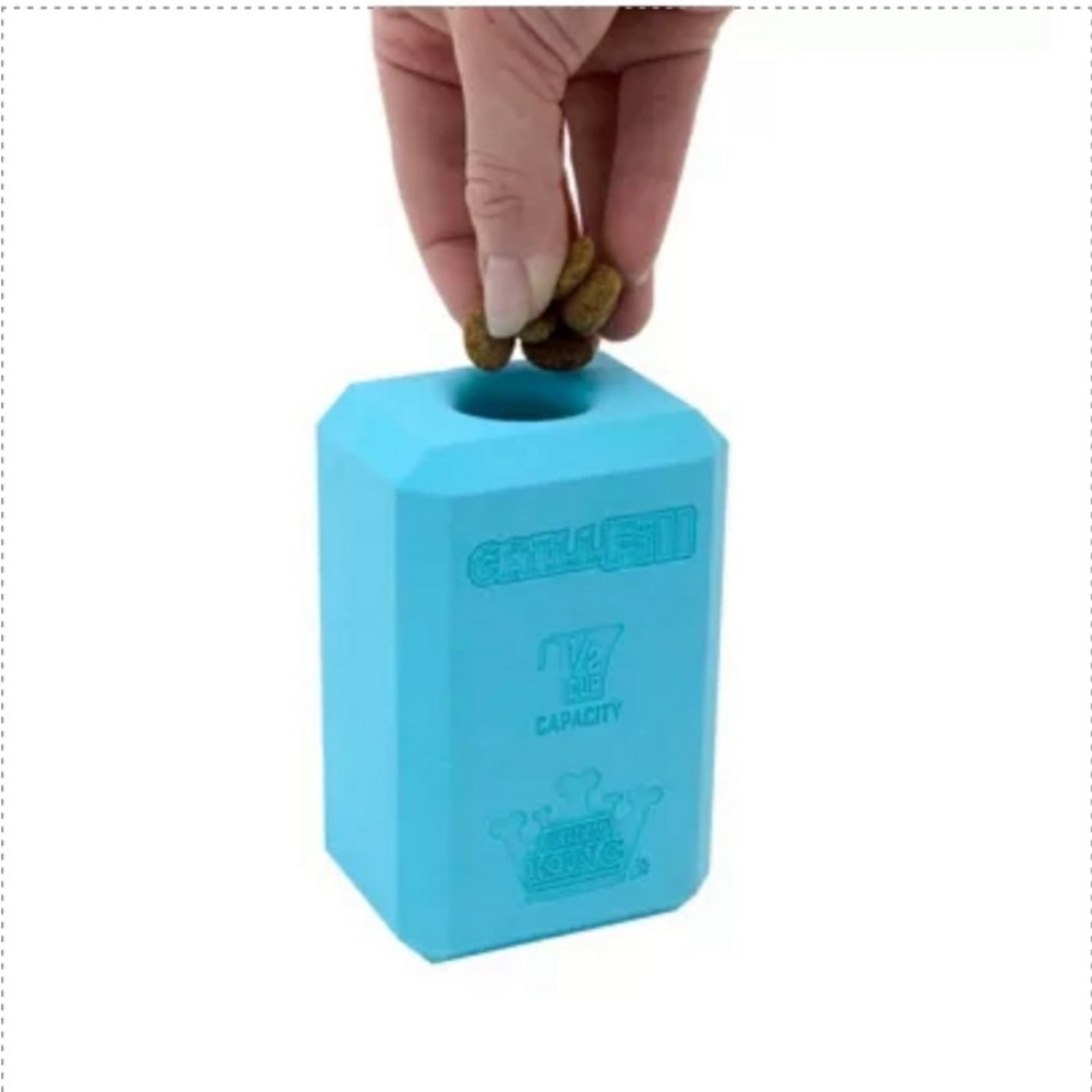 NEW! Chew King Chill Fill "Frozen
Feeding" Rubber Treater Dog Toy NWT